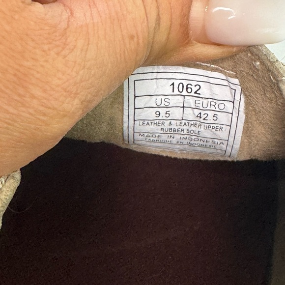 UWEZO Brown Cowhide Slip-On Shoes Size 9.5 - Picture 8 of 11